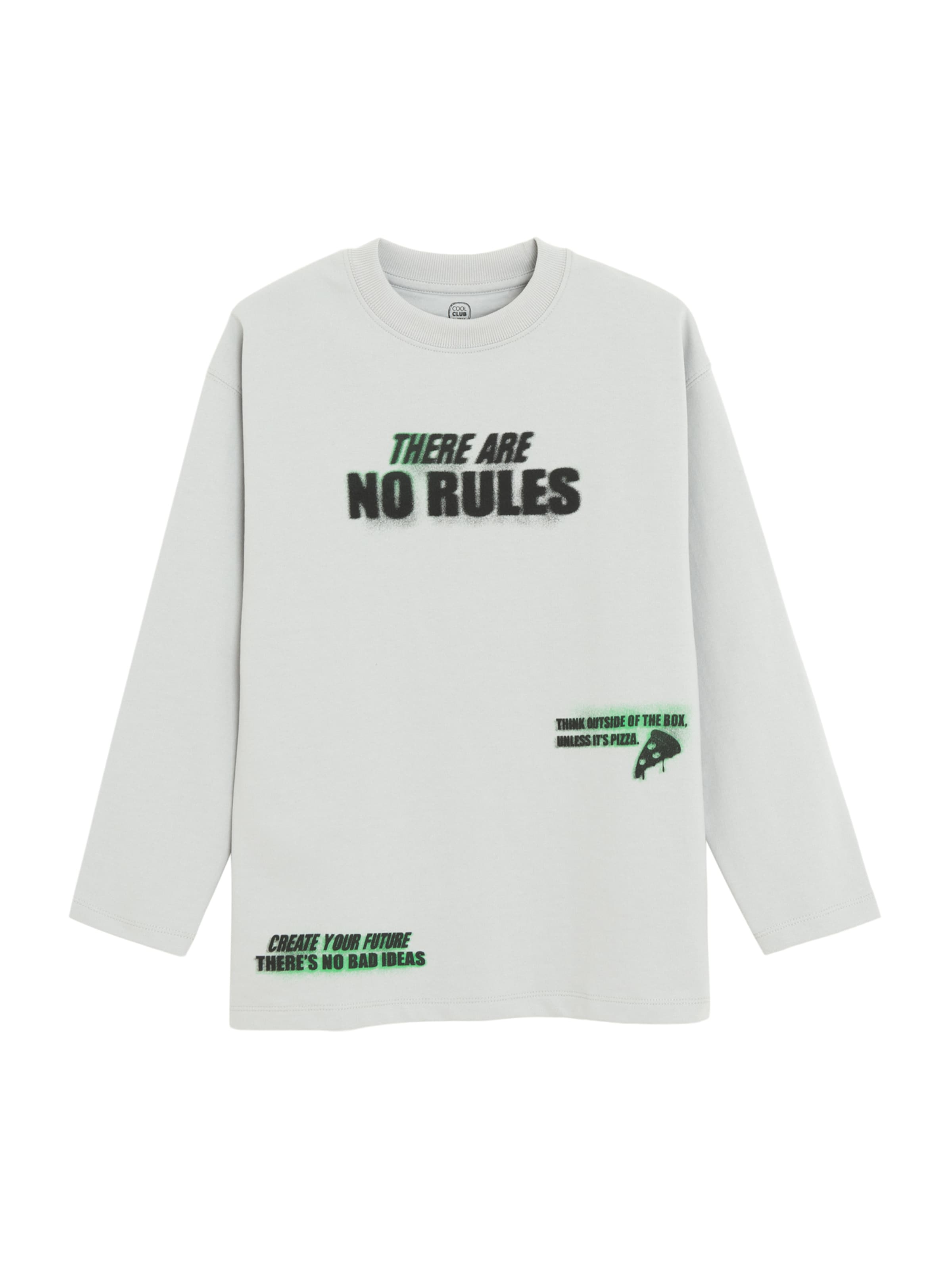 Cool Club T-Shirt en gris clair, Vue avec produit