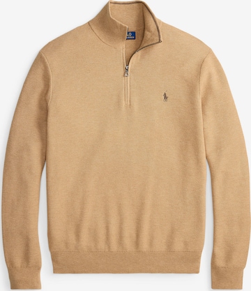 Pull-over Polo Ralph Lauren en beige : devant