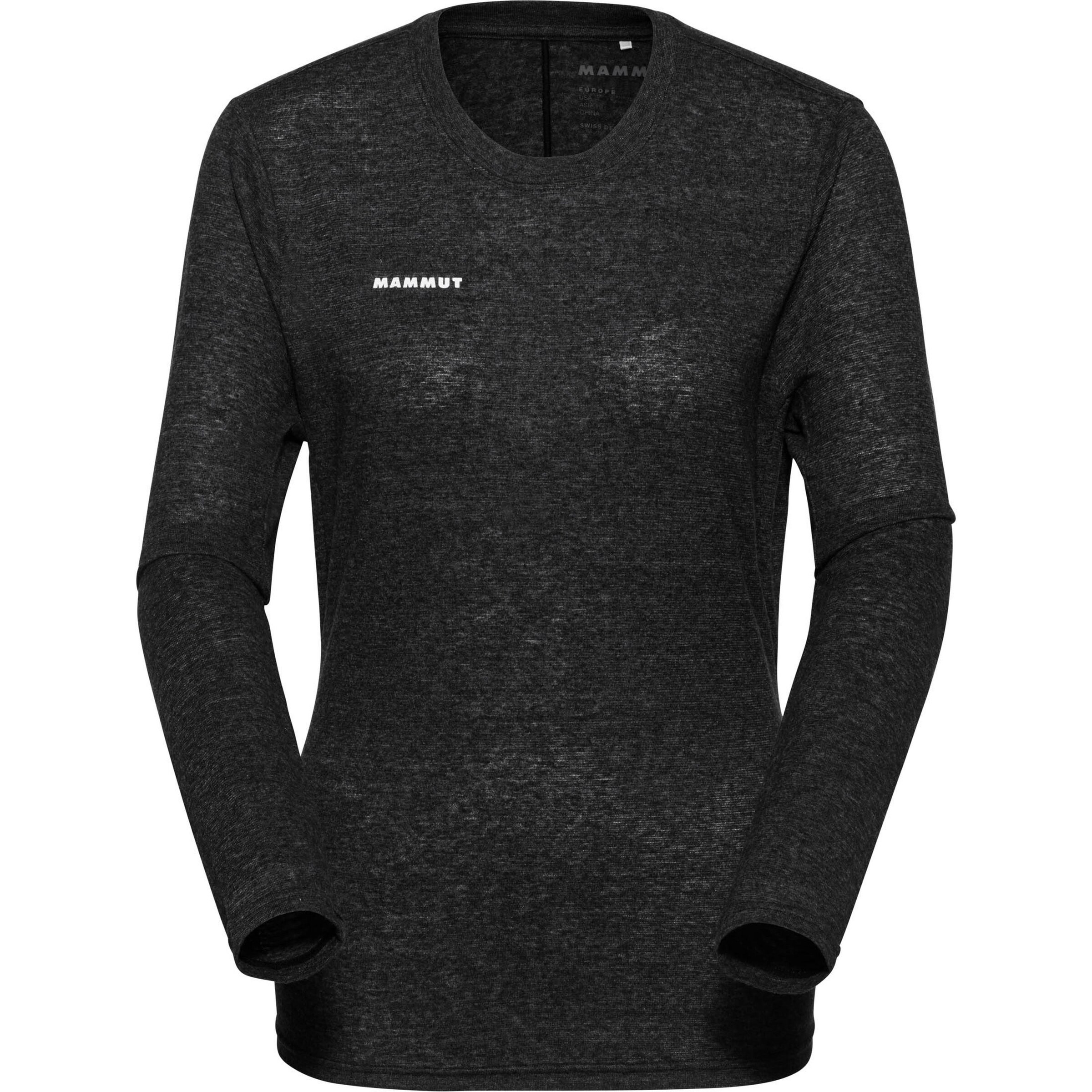 MAMMUT Performance Shirt 'Massone Light' in Black: front