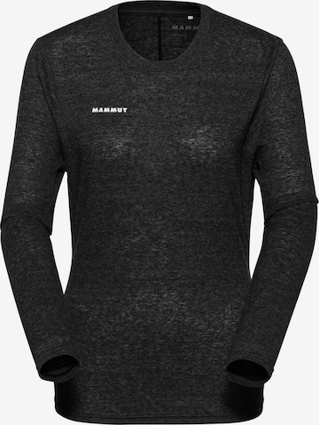 MAMMUT Funktionsshirt 'Massone Light' in Schwarz: Vorderseite