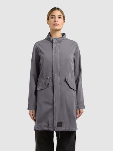 Cappotto di mezza stagione 'Theres' di khujo in grigio: frontale