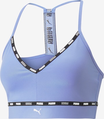 PUMA Sports Bra in Purple: front