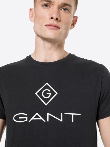 Coupe regular T-Shirt GANT en noir