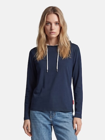 Sweat-shirt 'Annerletzt' salzhaut en bleu : devant