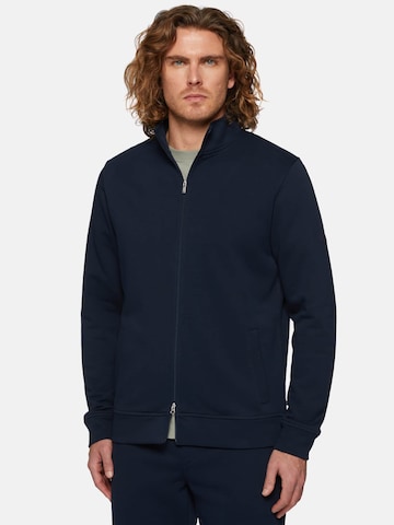 Boggi Milano Sweat jacket in Blue: front