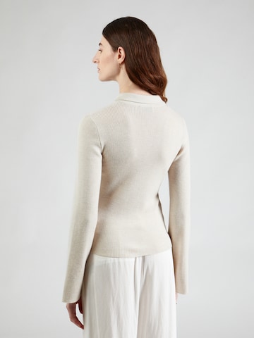 modström Cardigan 'Hiroki' i beige