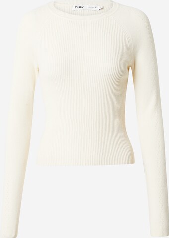 ONLY Sweater 'TANDI' in White: front