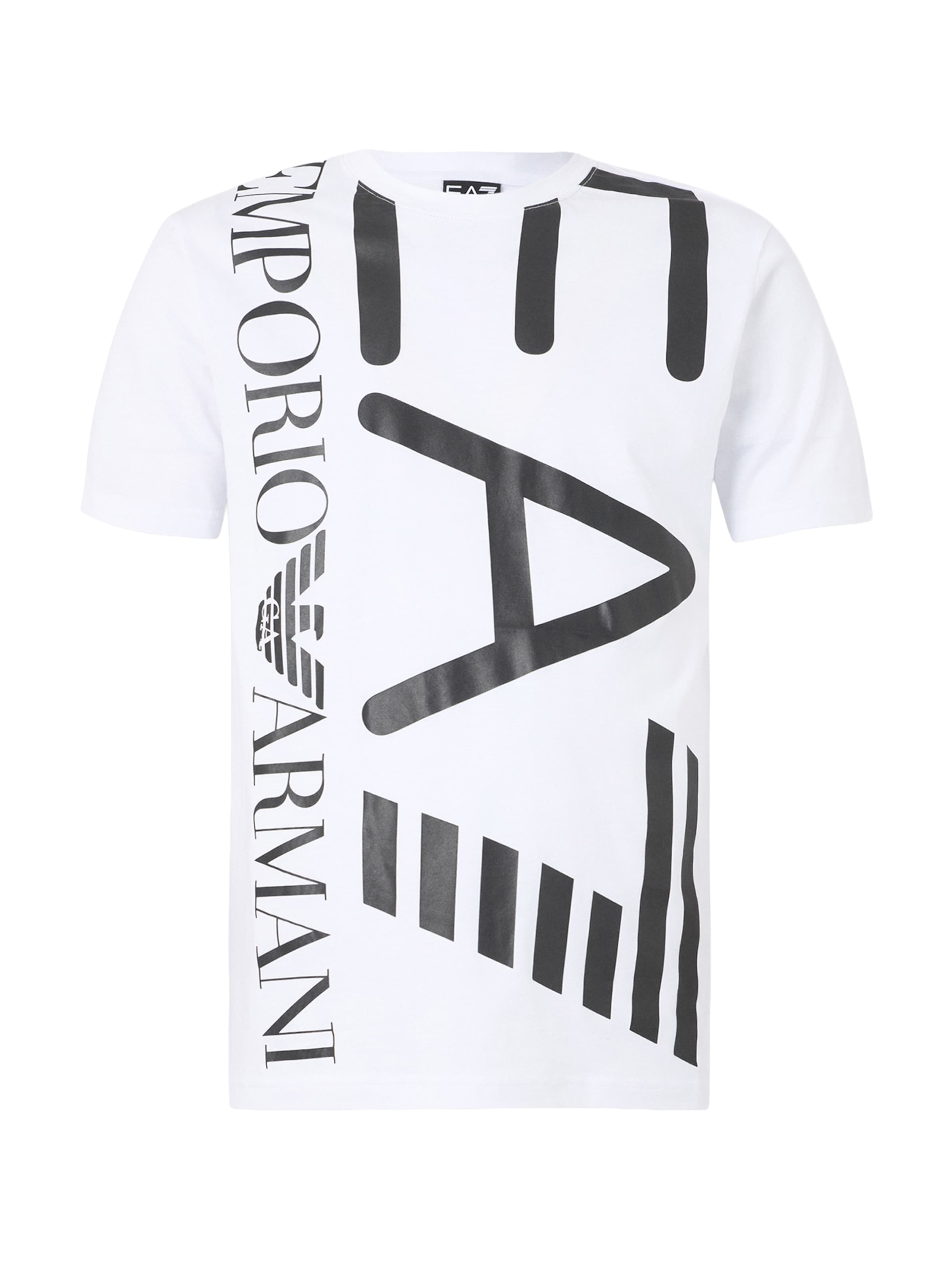 EA7 Emporio Armani Μπλουζάκι σε λευκό: μπροστά