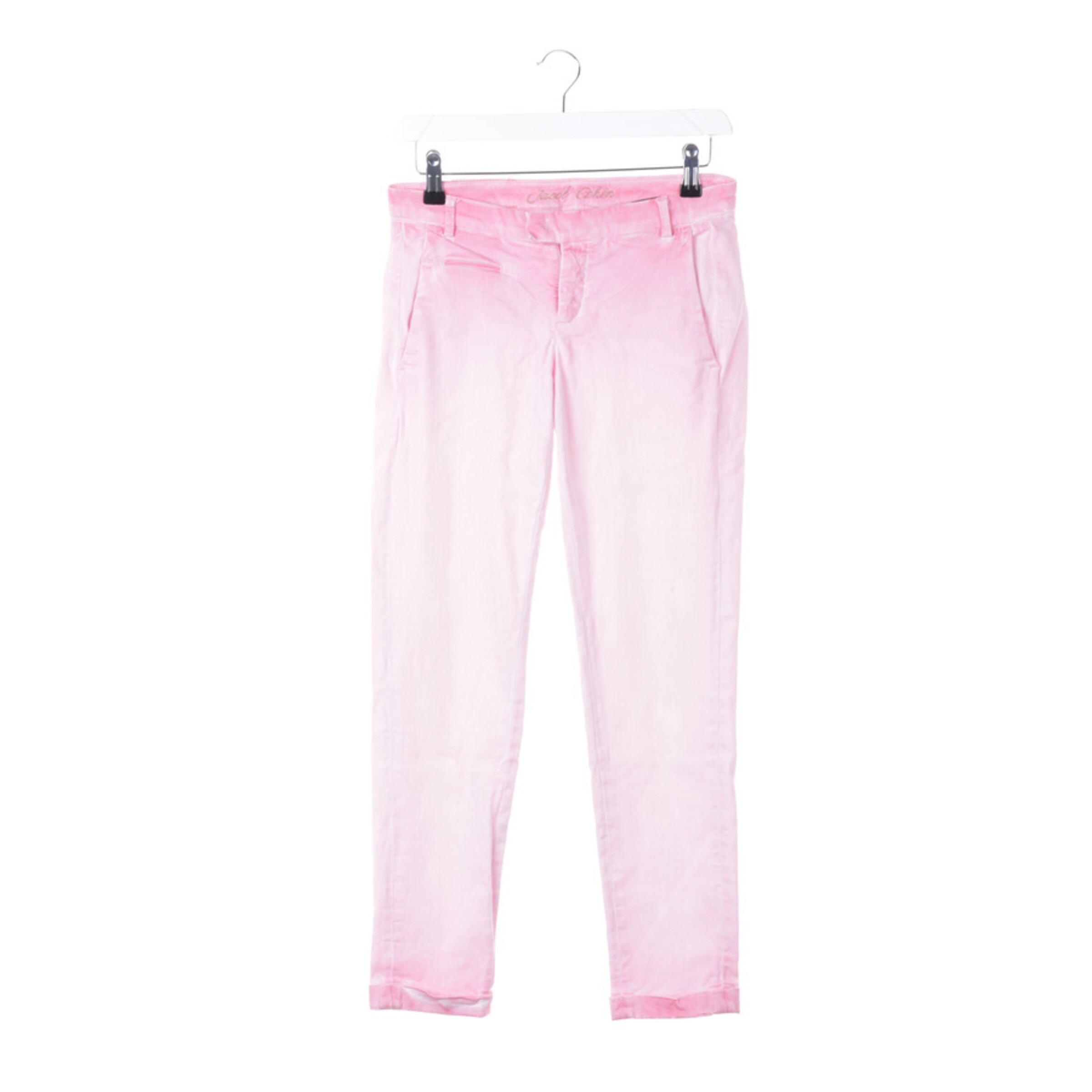 Jacob Cohen Pants in XXS in Pink: front