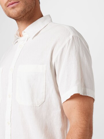 JACK & JONES - Ajuste regular Camisa 'Breezy' en blanco