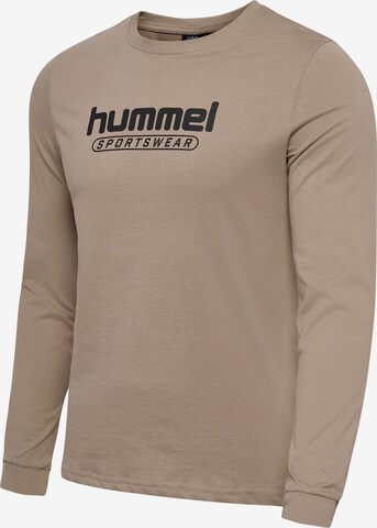 Hummel Performance Shirt 'Booster' in Brown