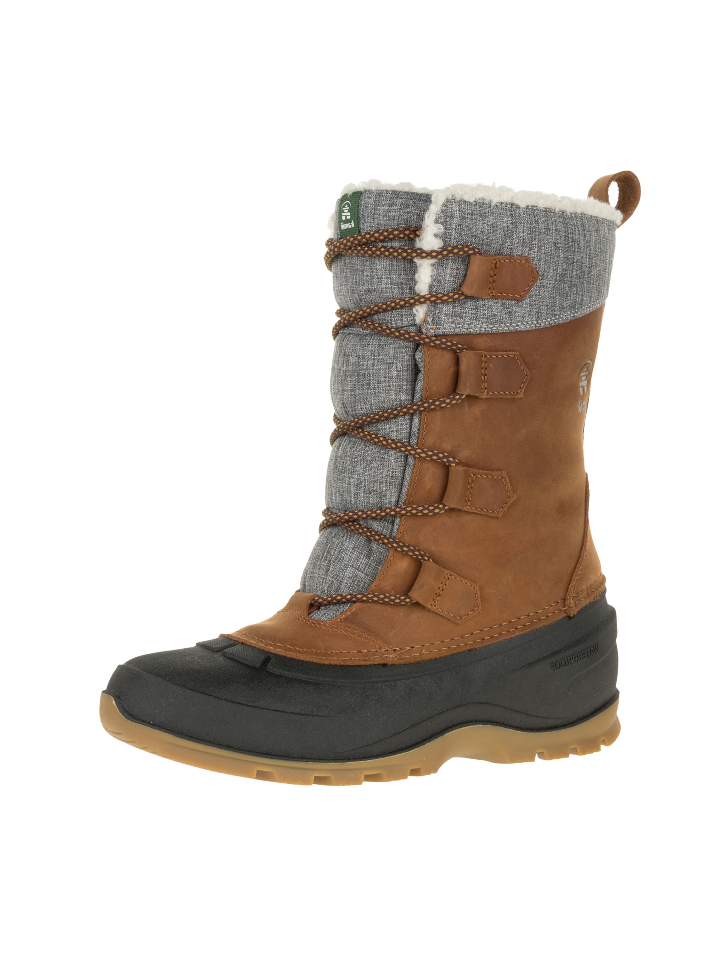 Après-ski 'Snowgem' Kamik en marron : devant