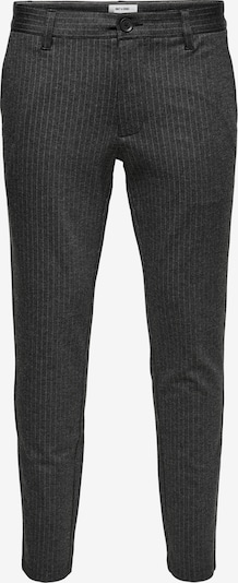 Only & Sons Chino nohavice 'Mark' - sivá melírovaná / biela, Produkt