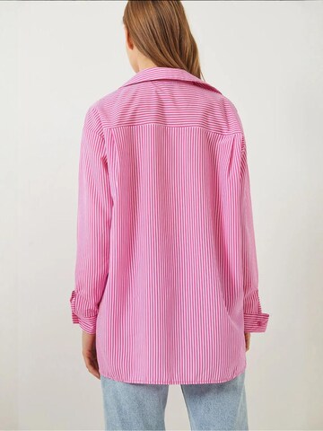 Camicia da donna di Bianco Lucci in rosa