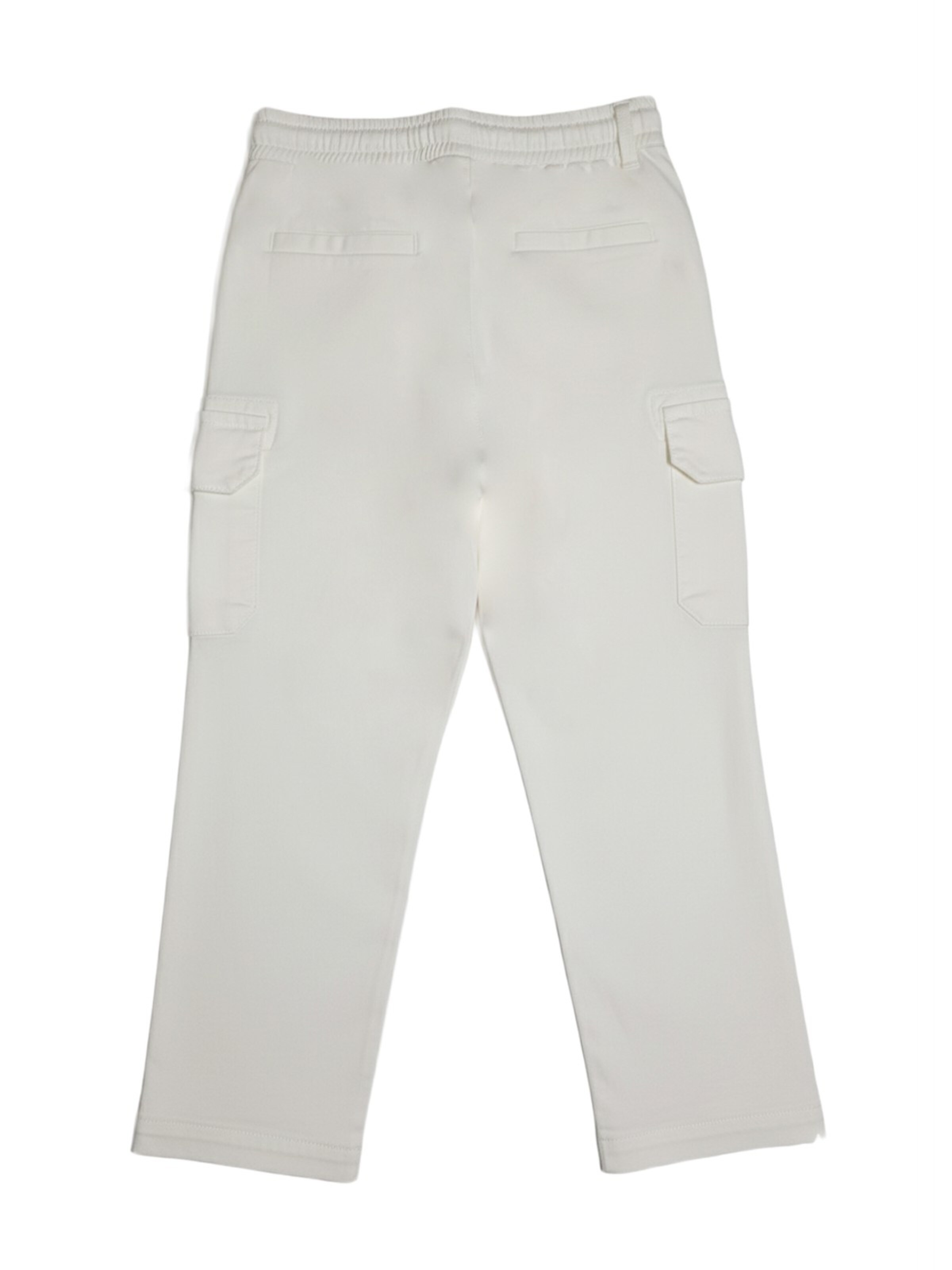 Jeckerson Slimfit Broek 'Pantalone bianco per bambino' in Wit