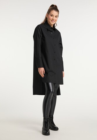 MYMO Shirt Dress in Black