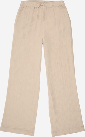 ONLY GIRLS Wide leg Broek 'KOGTHYRA' in Grijs: voorkant