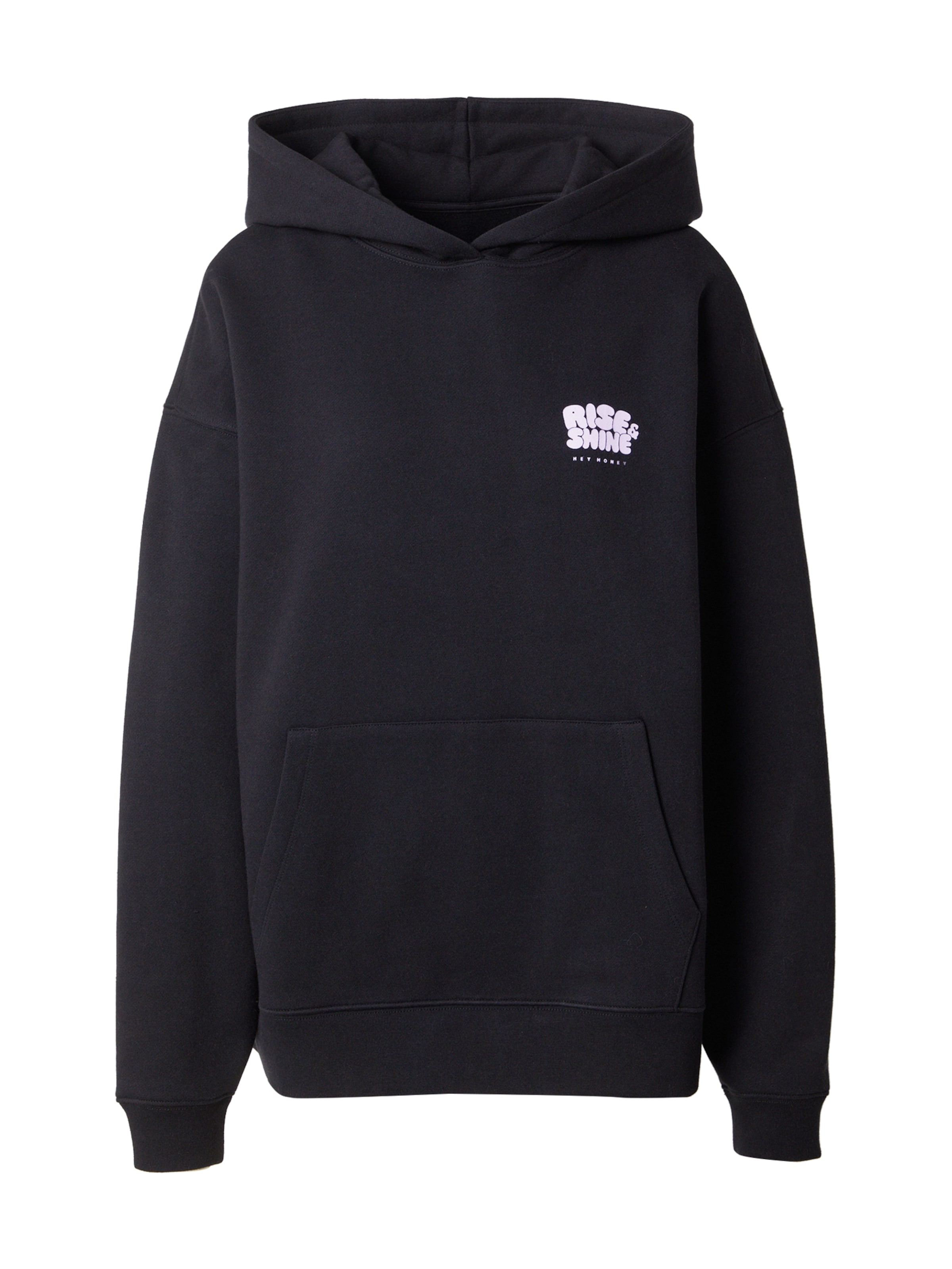 Pull-over 'Moon Black' Hey Honey en noir : devant