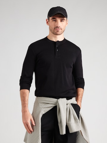 ARMANI EXCHANGE - Camiseta en negro: frente