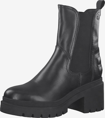 TAMARIS Chelsea boots in Black: front