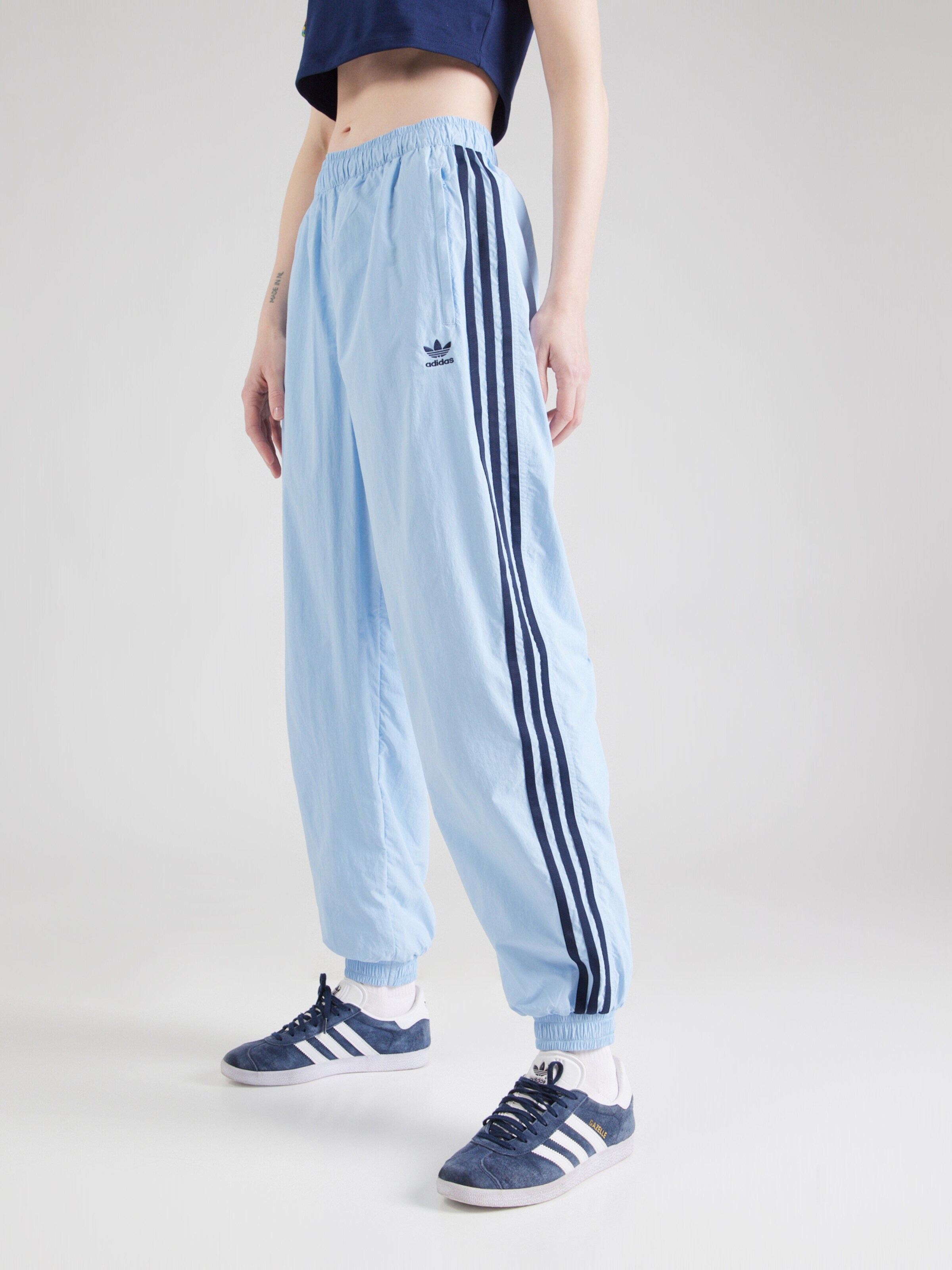 baby blue adidas sweatpants