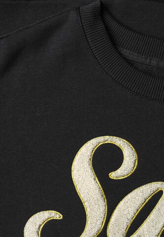 STREET ONE Sweatshirt in Schwarz