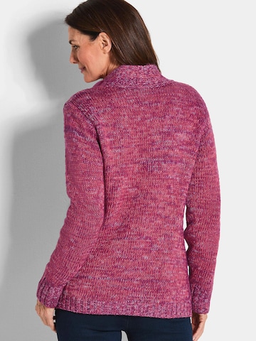 Goldner Knit cardigan in Purple