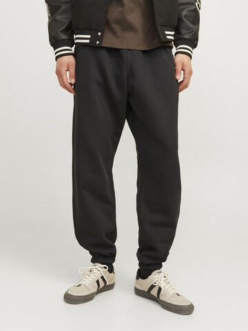 JACK & JONES Tapered Sportsbukser i sort: forside