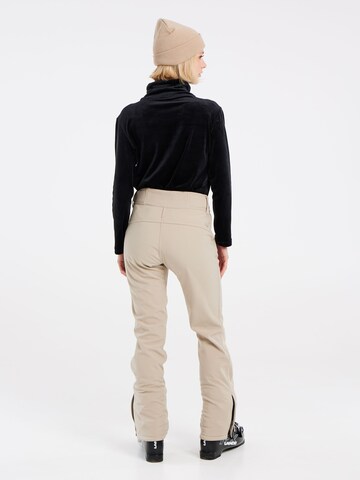 PROTEST Slim fit Workout Pants 'LOLE' in Brown