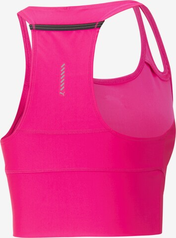PUMA Bustier Sporttop 'Run Ultraform' in Pink