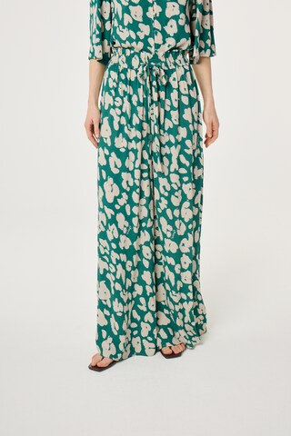 Loosefit Pantalon Fabienne Chapot en vert : devant