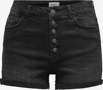 Only Petite Regular Jeans 'HUSH' in Black: front