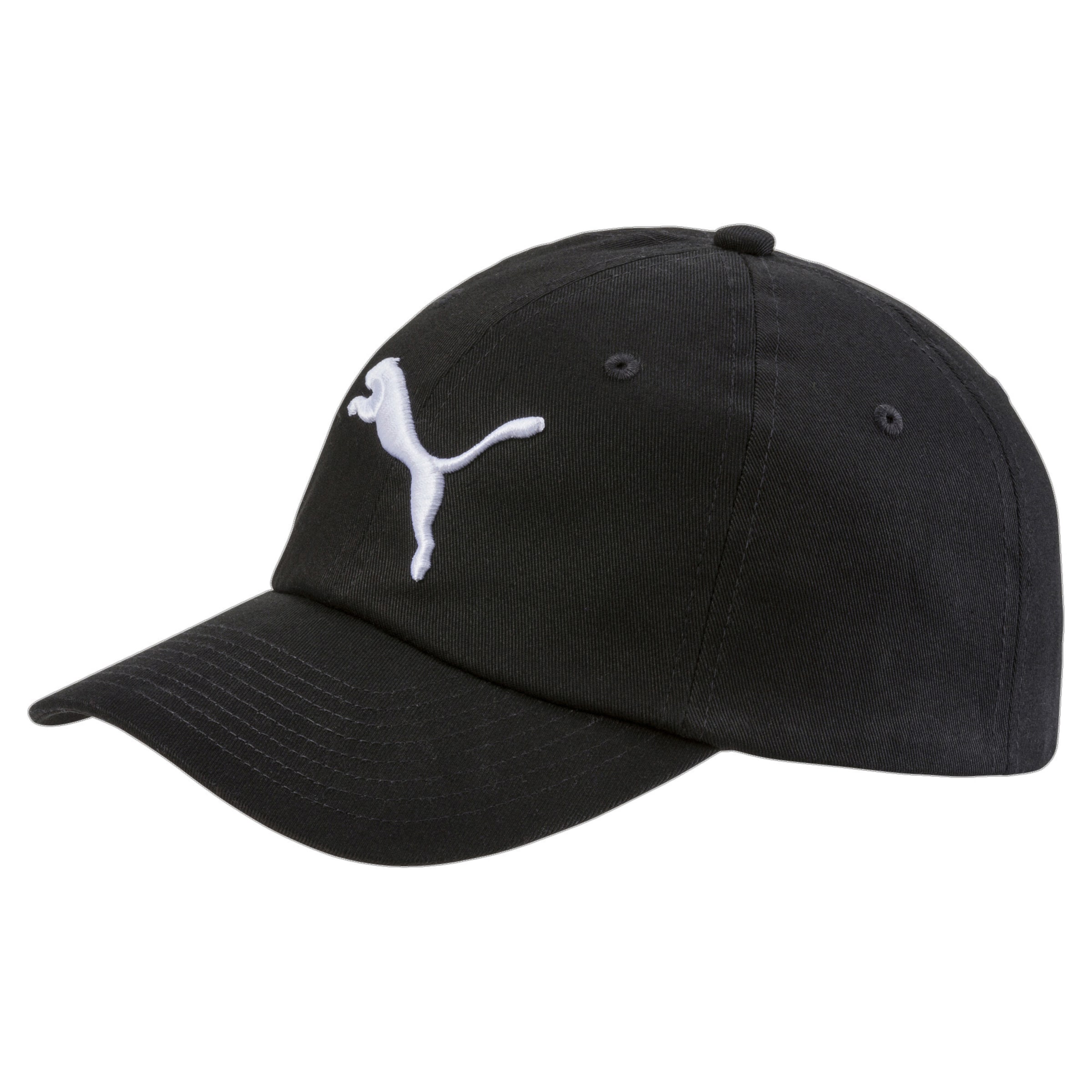 PUMA Cap 'Essentials' in Schwarz: Vorderseite