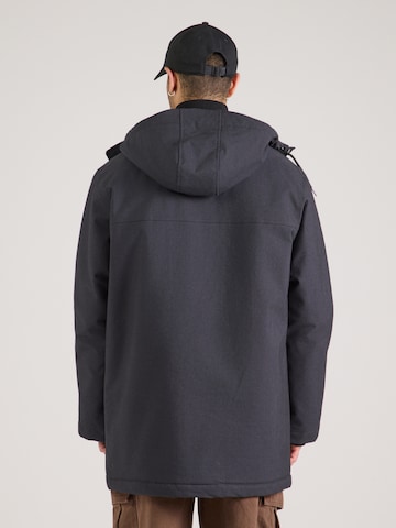 Iriedaily - Parka meia-estação 'Dock36 2.0' em azul