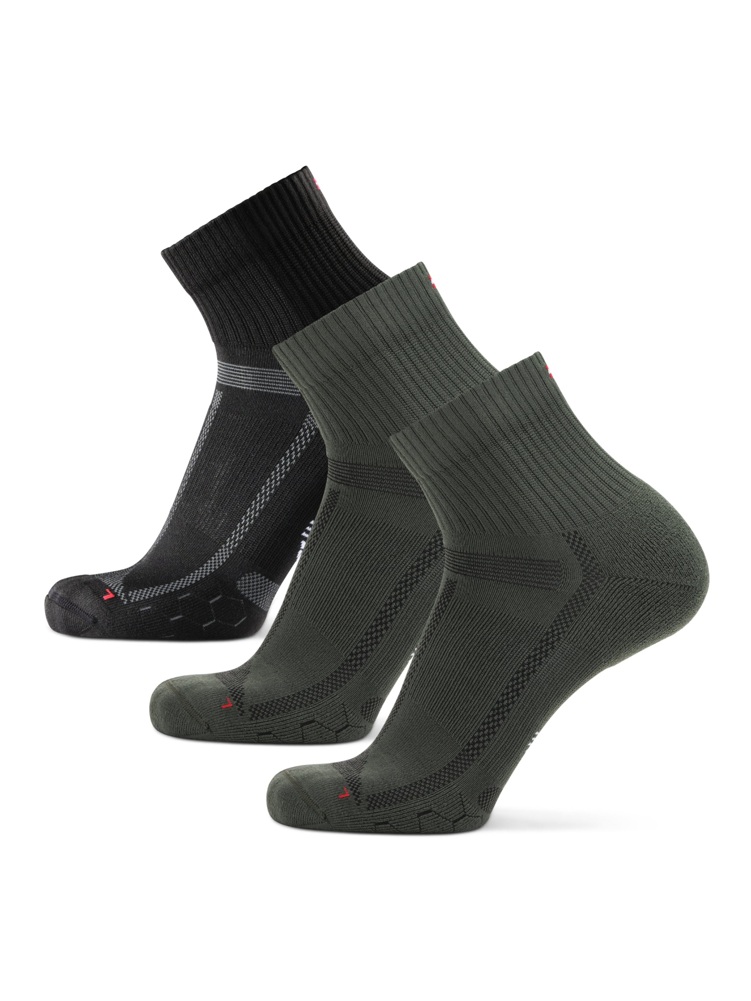 Chaussettes de sport 'Long Distance' DANISH ENDURANCE en vert