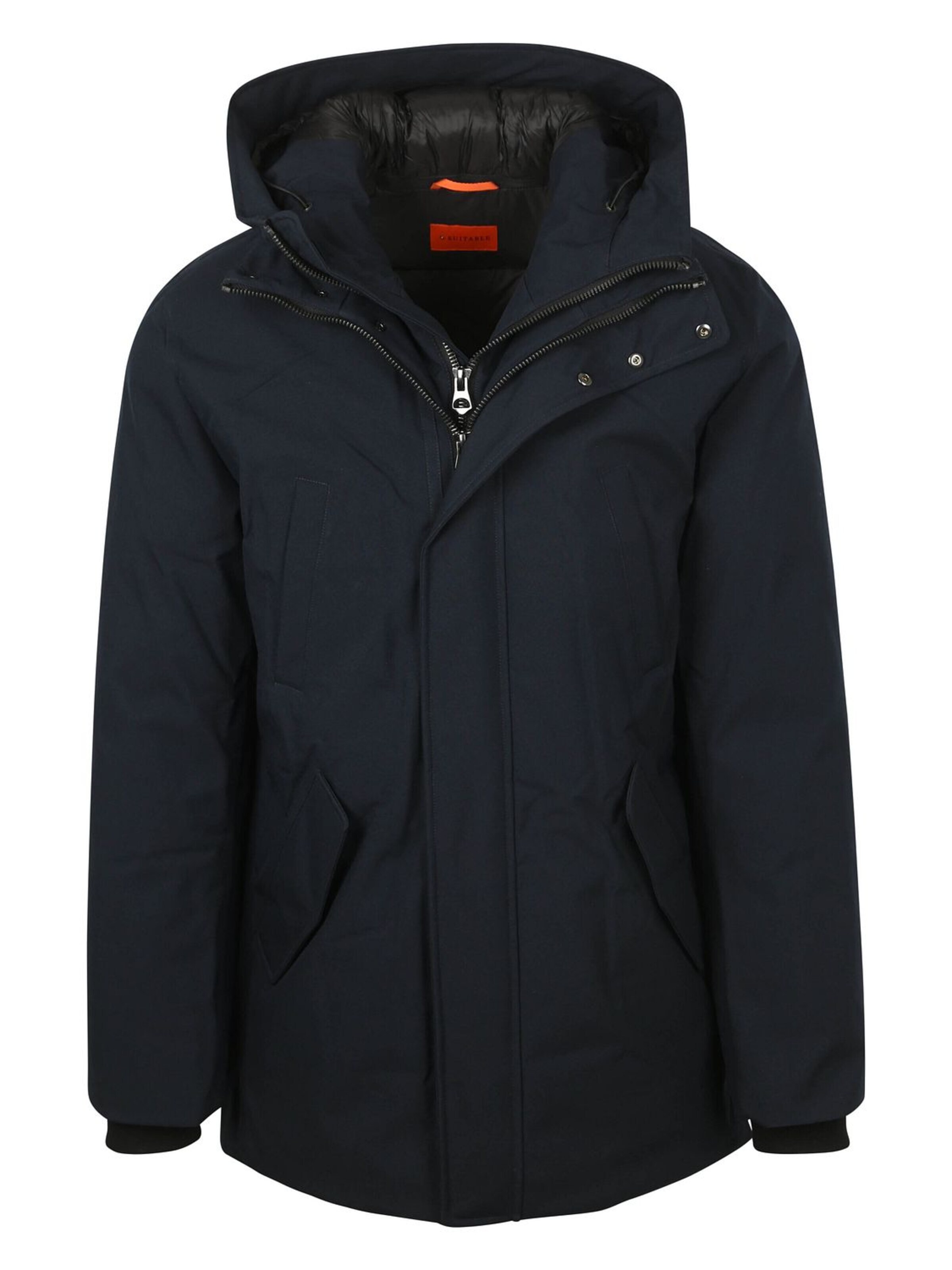 Suitable Manteau d’hiver en XL en bleu marine, Vue avec produit