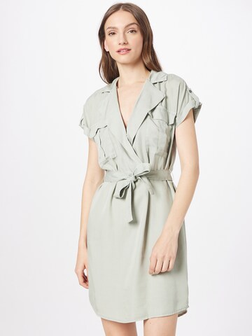 Robe-chemise 'Vera' Noisy may en gris : devant