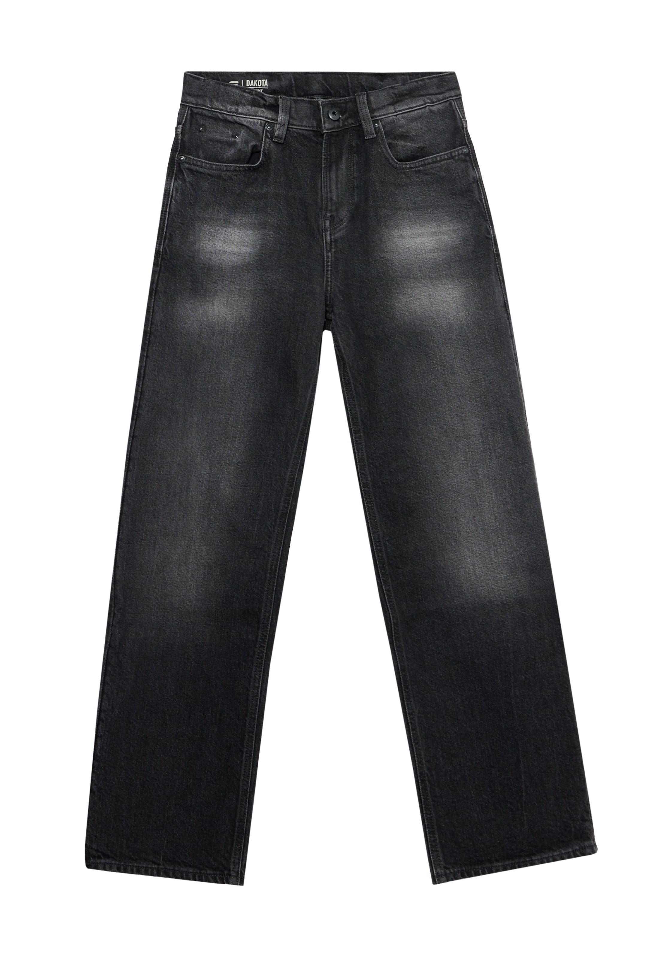 G-STAR - regular Vaquero 'DAKOTA' en negro: frente