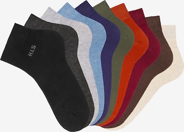 H.I.S Socks in Mixed colors: front
