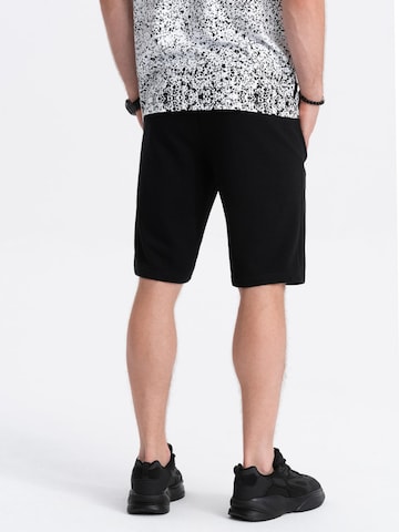 Ombre Regular Sportbroek in Zwart
