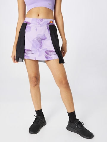 ELLESSE Sportovní sukně 'Firenze' – fialová: přední strana