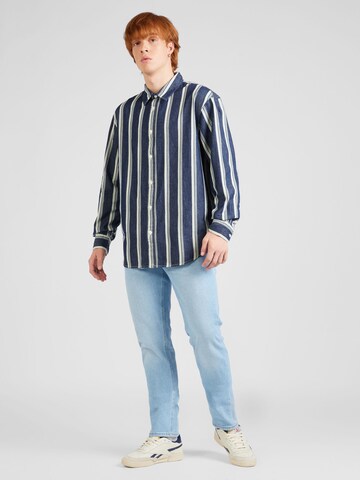 WRANGLER Regular Fit Skjorte i blå