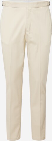 TOPMAN Slim fit Chino trousers in Grey: front