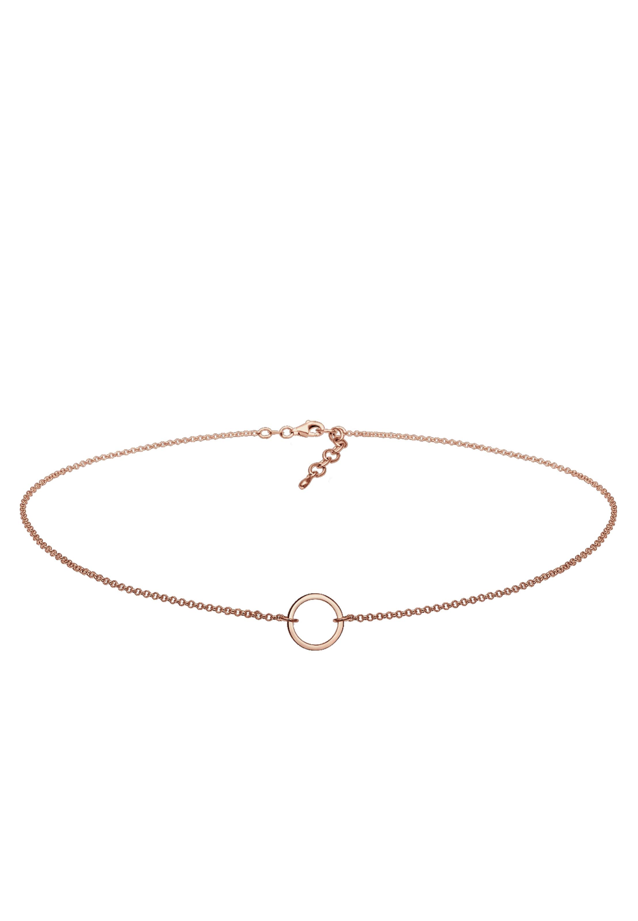 ELLI Necklace 'Kreis' in Gold: front