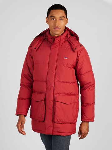 LEVI'S ® Talvejope 'Fillmore Mid Parka 2.0', värv punane: eest vaates