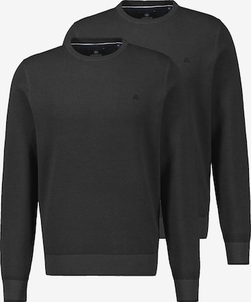 LERROS Sweater 'Basic' in Black: front