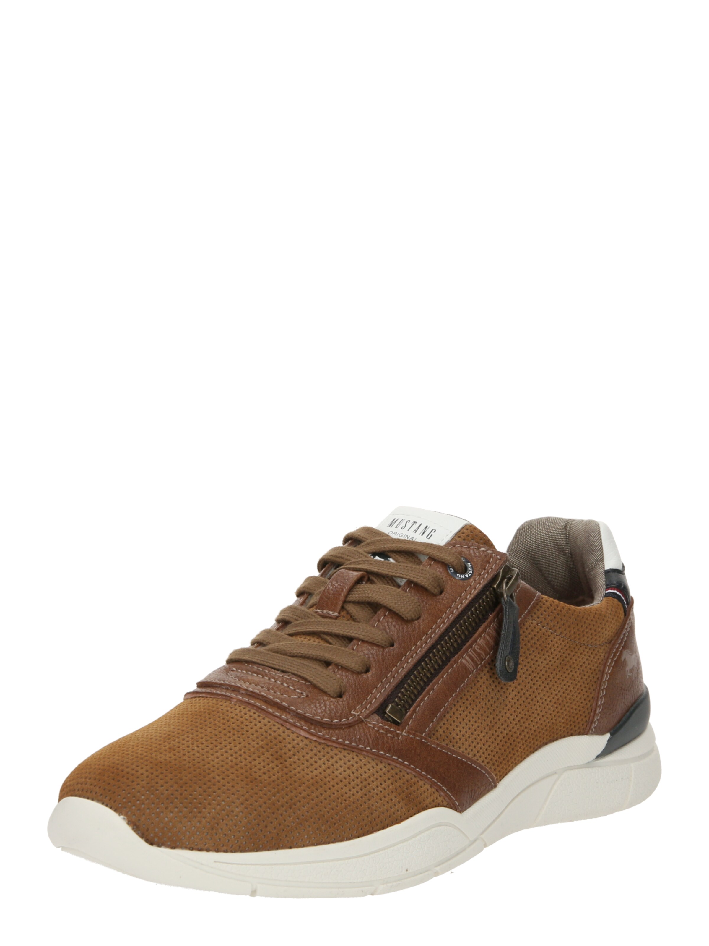 Sneaker bassa di MUSTANG in marrone: frontale