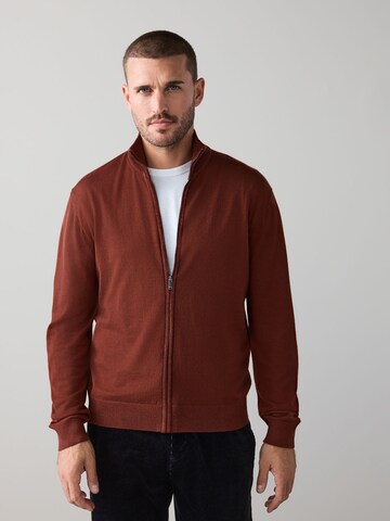 Next Strickjacke in Braun: Vorderseite