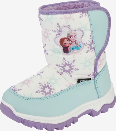 DISNEY Snow Boots in 25 in Pastel blue / Orchid / Dark purple / White, Item view