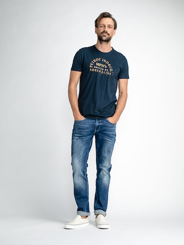 Petrol Industries T-Shirt in Blau